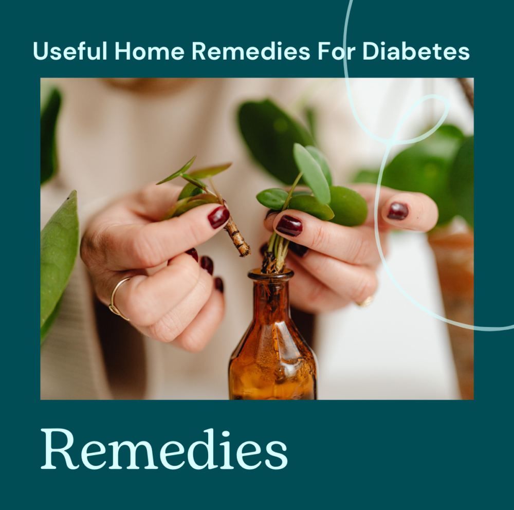 Useful Home Remedies For Diabetes