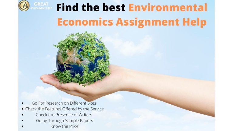 Find the best Environmental Economics Assignment Help?
